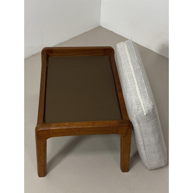 Set of Danish Teak Lounge Chair and Ottoman, 1960s For Sale - Image 11 of 18