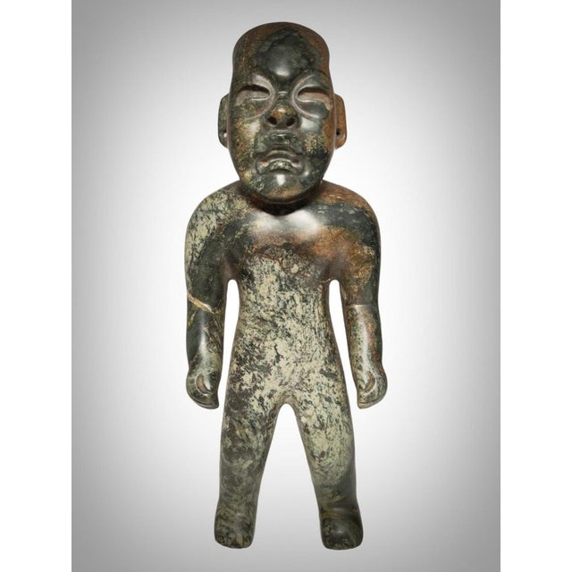Preclassic Olmec Figurine in Stone For Sale - Image 12 of 15