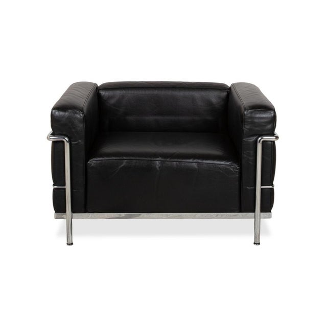 LC3 Leather Club Chair by Le Corbusier for Cassina For Sale - Image 12 of 13