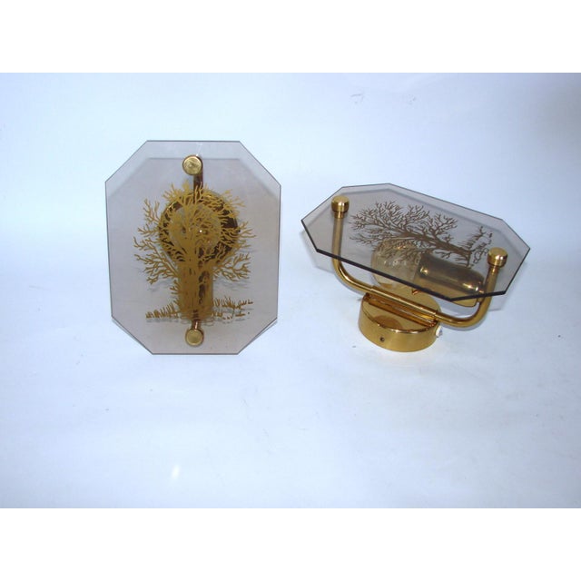 1980s Brass Wall Sconce, 1980s For Sale - Image 5 of 6