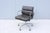 Fabulous mid-century modern distressed gray leather Eames soft pad management chair by Herman Miller. A timeless design,...