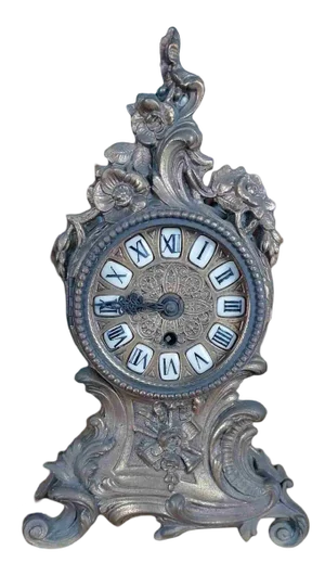 Antique Bronze Clock