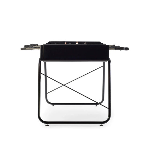 Contemporary RS Barcelona Foosball Table, Black For Sale - Image 3 of 4