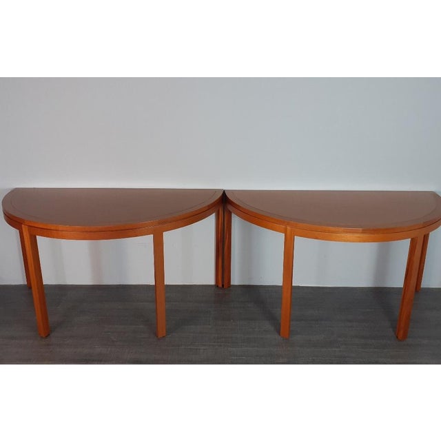 Mid-Century Danish Console Tables by Christian Hvidt for Søborg Møbelfabrik, 1960s, Set of 2 For Sale - Image 14 of 18