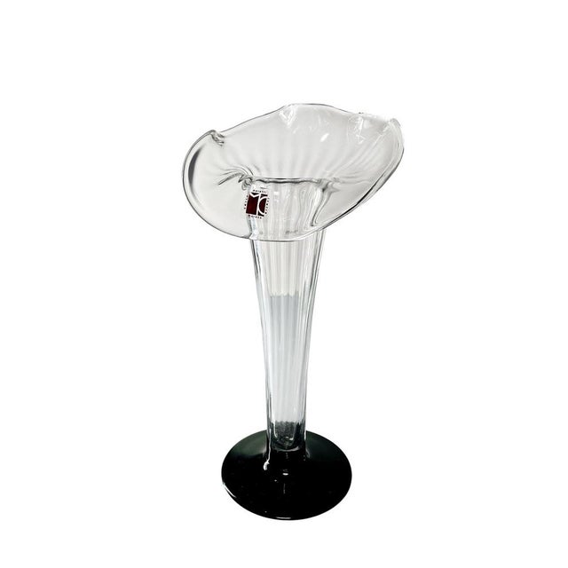 Murano Glass Calla Vase by Carlo Moretti, 1980s For Sale - Image 6 of 6