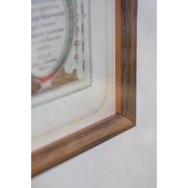 Pair of English Framed & Matted Map Prints For Sale - Image 11 of 14