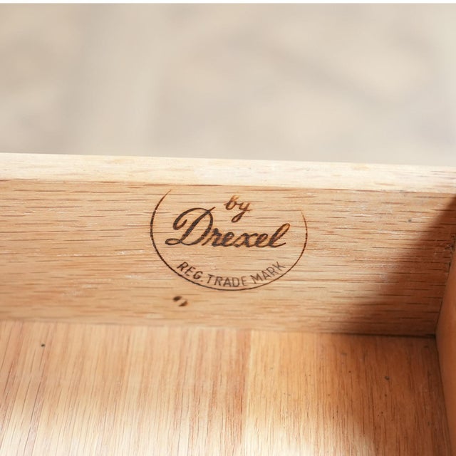 1970s Drexel Bombe Secretary Desk For Sale - Image 16 of 18