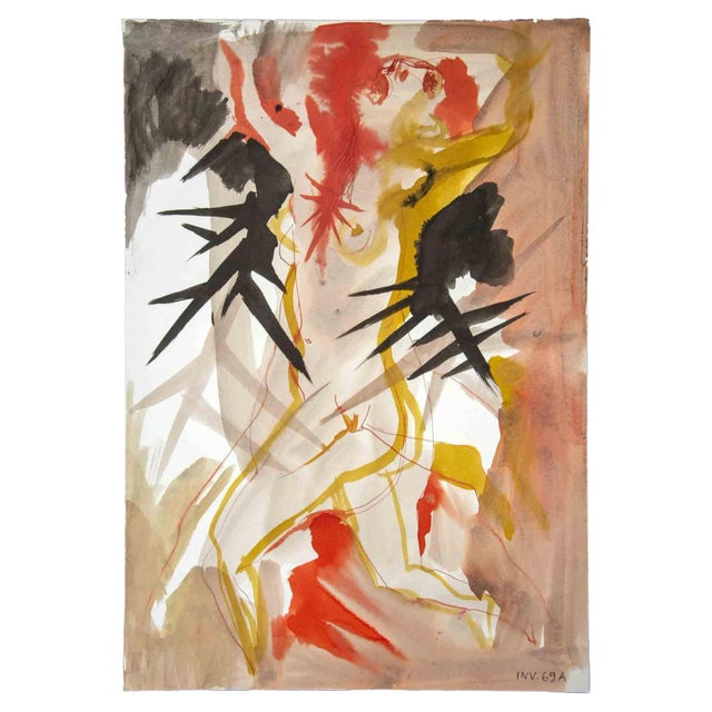 Leo Guida, The Scream, Original Drawing, 1970s For Sale