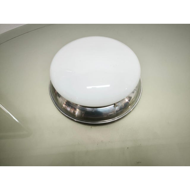 Metal Small Ceiling Light, 1930s For Sale - Image 7 of 7