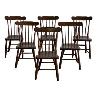 1940s Windsor Dining Chairs - Set of Six For Sale