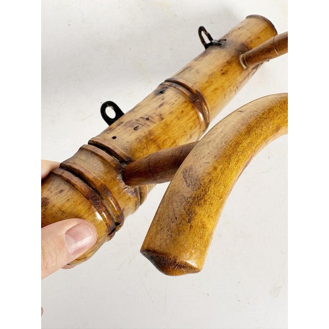 1960s Wooden Coat Rack, France, 1960s For Sale - Image 5 of 15