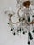 Forrest Green Murano Drops Beaded Chandelier Crystal Swags C 1920 French For Sale - Image 6 of 9