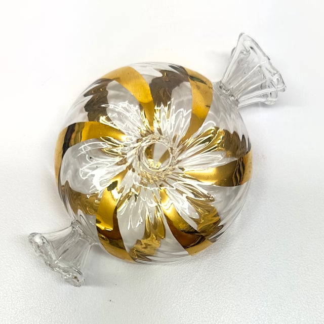 Glass Delicate Gold-Embellished Perfume Bottle Curation - Group of 3 For Sale - Image 7 of 8