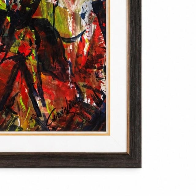 António Inverno, Bullfight, Mixed Media on Paper For Sale - Image 5 of 6