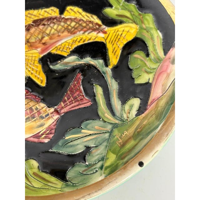 Ceramic Vide-Poche with Fish Motif, France, 1960s For Sale - Image 6 of 12