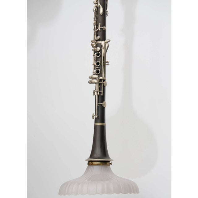 1930s Clarinet Form Chandelier For Sale - Image 4 of 12