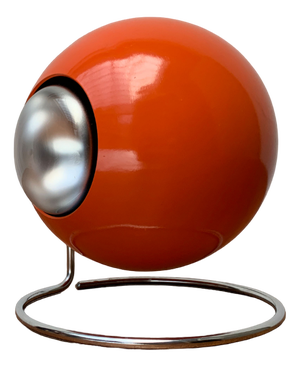 Mid-Century Space Age Globe Table Lamp from Erco, 1970s