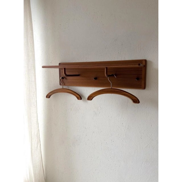Teak Coat Rack by Kai Kristiansen for Vildbjerg Møbelfabrik For Sale - Image 3 of 13