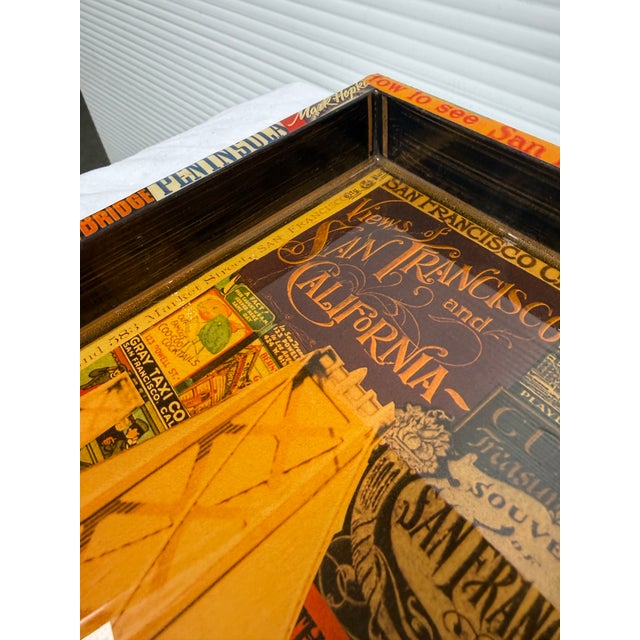 Annie Modica Mo Dice Lacquered Tray, Signed For Sale - Image 10 of 12