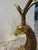 Metal Brass Deer Sculptures -a Pair For Sale - Image 7 of 10