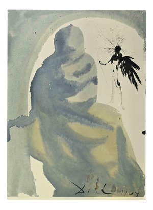 Salvador Dali, Seduxisti Me, Domine, Lithograph, 1964