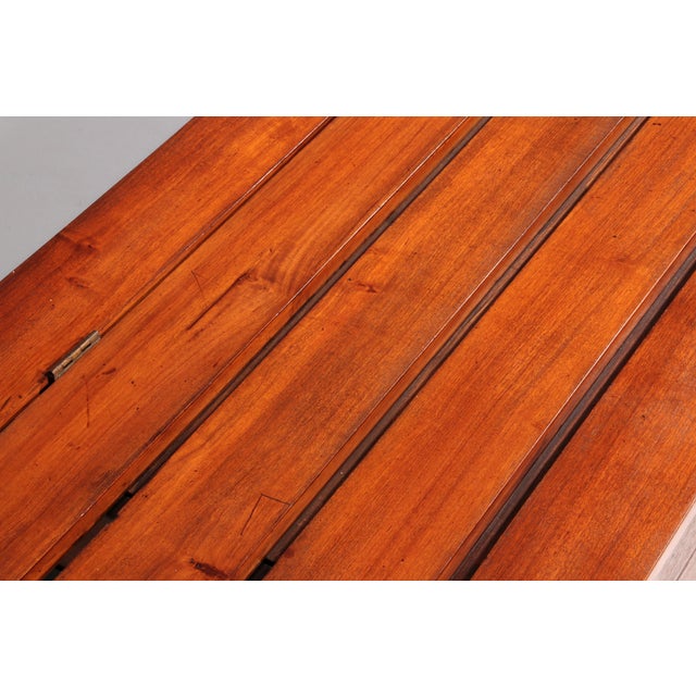 Vintage Wooden Bench with Storage, 1960 For Sale - Image 4 of 16