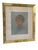 Blue Frederick Witton Signed & Framed Pastel Portrait From the 1930s For Sale - Image 8 of 8