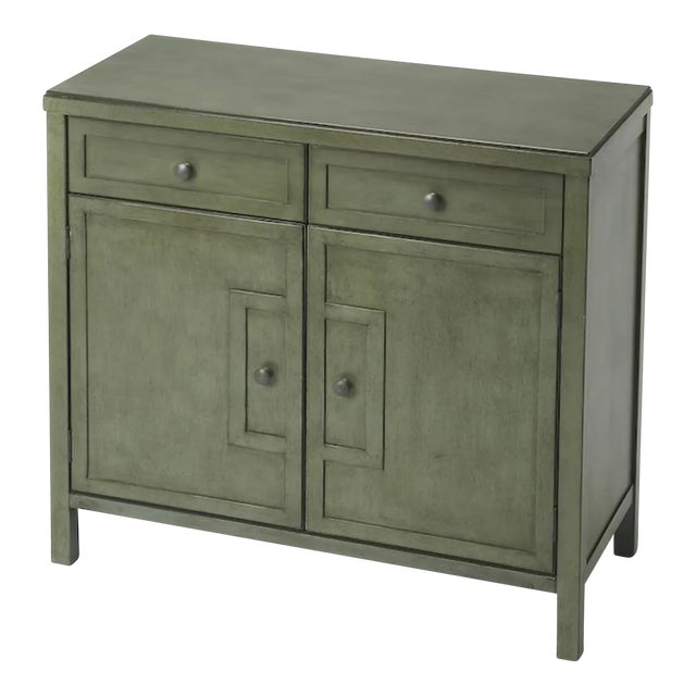 Imperial Green Accent Cabinet, Green For Sale