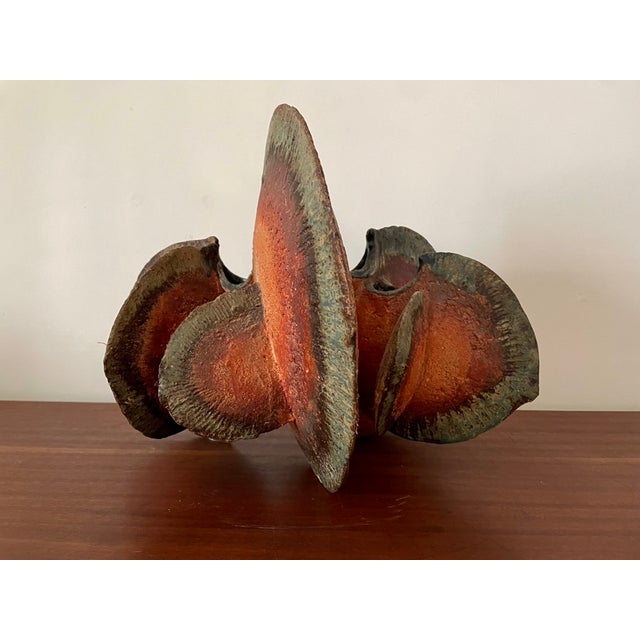 Ceramic Bonardot, Large Abstract Piece, 2000s, Ceramic For Sale - Image 7 of 13