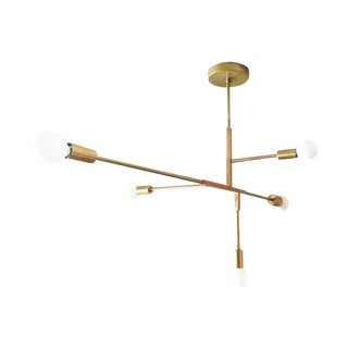 Lambert & Fils Bras Cliff Suspension Light For Sale