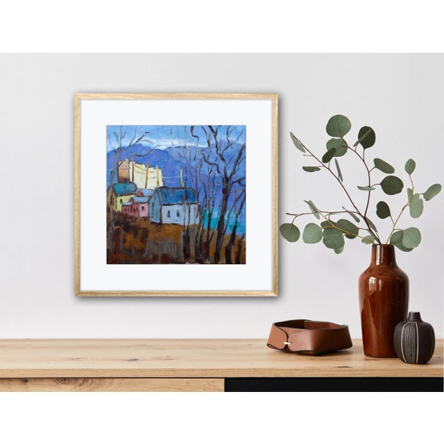 "Virginia City" Contemporary Western Landscape Oil Painting For Sale - Image 12 of 12