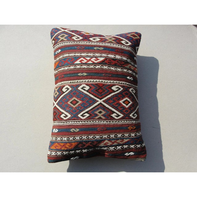 Kilim Rug Pillow For Sale - Image 4 of 11