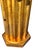 Traditional Vintage Marble Top Column Drum Style Table in Gold For Sale - Image 3 of 6
