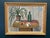 Åke Winnberg, Potted Plant and Green Bottle, 1946, Oil on Canvas, Framed For Sale - Image 11 of 16