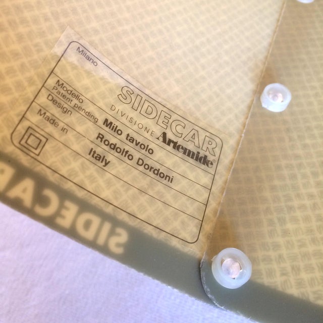 Sidecar Table Lamp by Rodolfo Dordoni for Artemide Milo, 1990s For Sale - Image 8 of 10