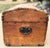 Early American Humpback Stagecoach Travel Trunk c.1850-1880 For Sale - Image 6 of 18