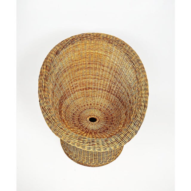 Mid-Century Modern Wicker E 10 Chair by Egon Eiermann, 1960s For Sale - Image 3 of 7