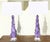 One of a Kind Pair of Original Amethyst Crystal Table Lamps by - Joseph Malekan For Sale - Image 4 of 18