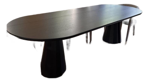 Maiden Home Blackened Oak Dining Table