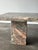 Fior Di Pesco Marble Plinth Side Table, Italy, 1980s For Sale - Image 13 of 18