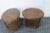 This beautiful Pair of Side Tables is made of wood, solid wood, burlwood, veneer, and caning. The End Tables were made by...