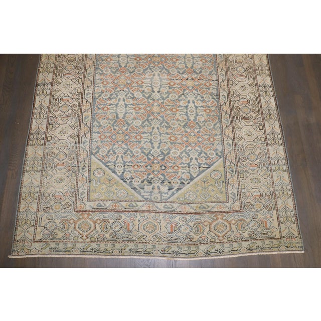 Antique Malayer Intermediate Rug no. j5190 For Sale - Image 4 of 10