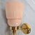 Pink 1990s Mid Century Modern Pink Murano Glass Sconces - Pair For Sale - Image 8 of 10