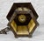 Antique Arts & Crafts Copper & Slag Glass Hanging Pendent Light For Sale - Image 4 of 4