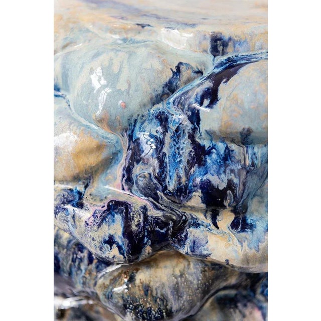 Blue Tittable Side Chair by Natasja Alers For Sale - Image 8 of 12