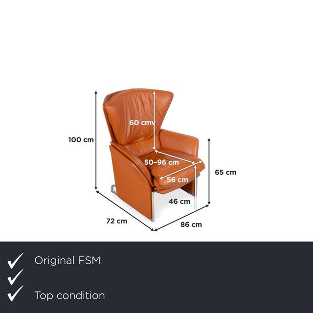 The unus by fsm is an armchair that immediately explains why this brand has such a reputation. The backrest fans out...