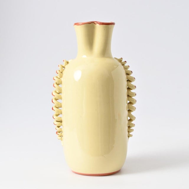 Belgian Art Deco Ceramic Vase, 1930s For Sale - Image 11 of 11