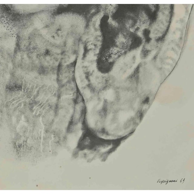 The Ears is a phototype print reproducing drawing by Renzo Vespignani of the 1960s Signed on the plate lower right. The...