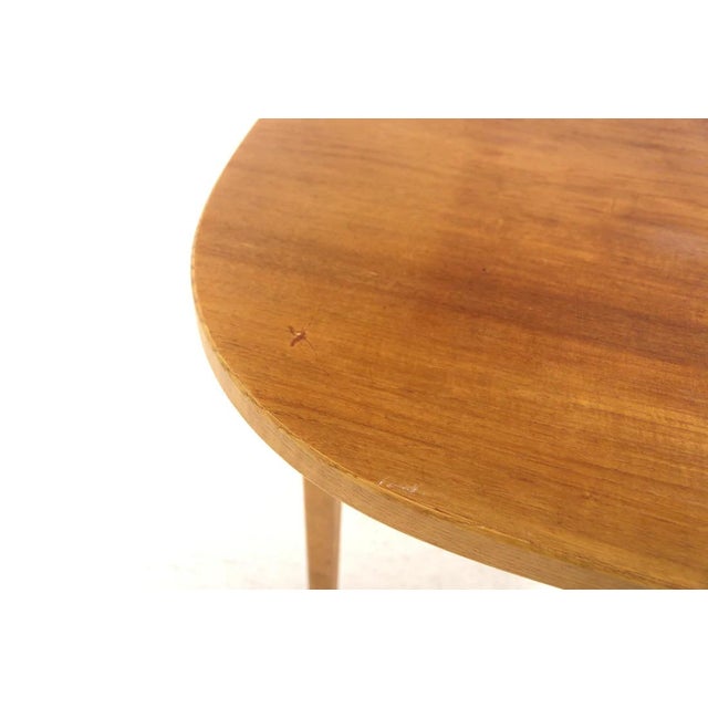 1950s Swedish Mod. Reno Oval Table in Teak by Bertil Fridhagen for Bodafors, 1960s For Sale - Image 5 of 9