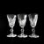 Small Pyramid Liqueur Glasses in Crystal by Fritz Kallenborg for Kosta, Set of 5 For Sale - Image 5 of 8